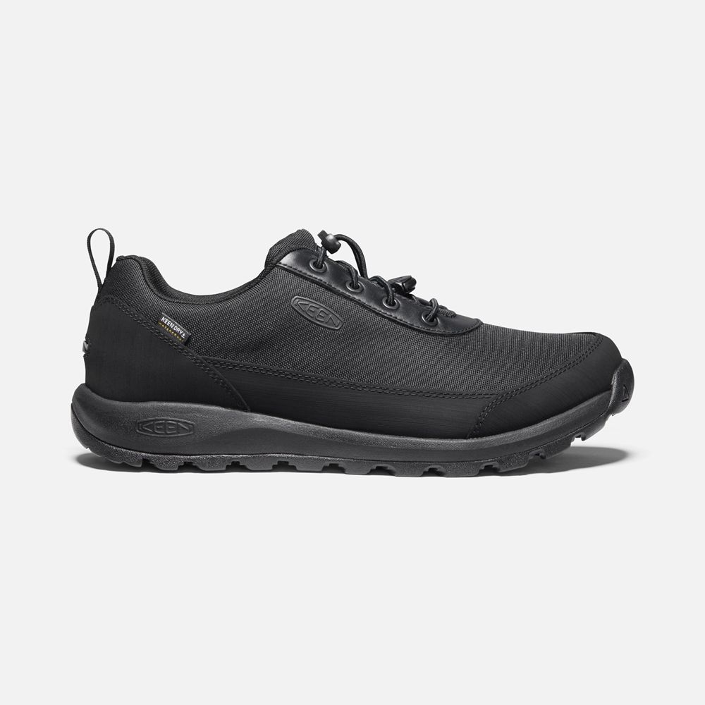 Chaussures Oxford Keen Homme Noir | Glieser Waterproof | IALGT-0439